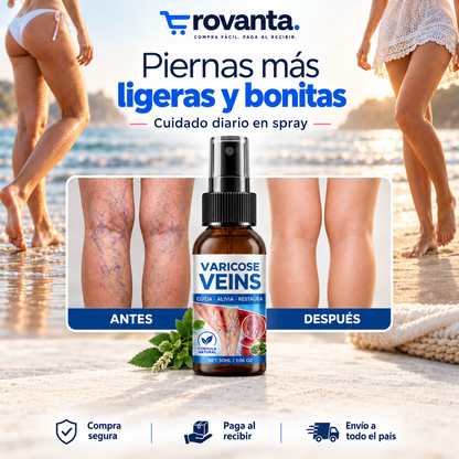 Spray Anti Varices Rovanta — Alivio y Reducción