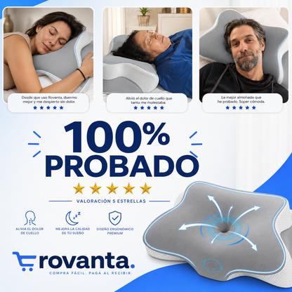 Almohada cervical y Ortopédica - Descansa mejor, despierta mejor
