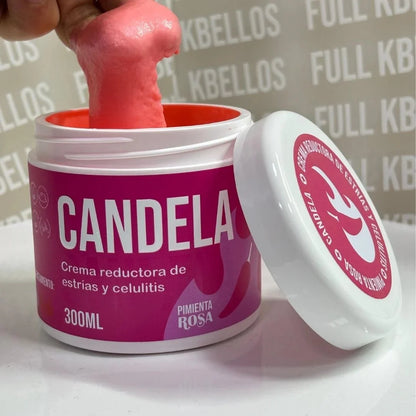 CANDELA – Crema Corporal Reductora de Estrías y Celulitis