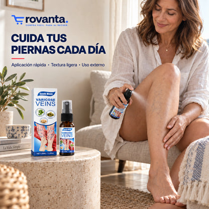 Spray Anti Varices Rovanta — Alivio y Reducción