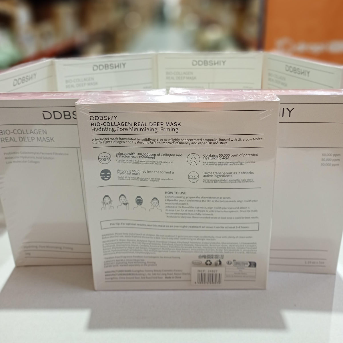 Mascarillas facial BIO-COLLAGEN 5 unidades - additional image 1